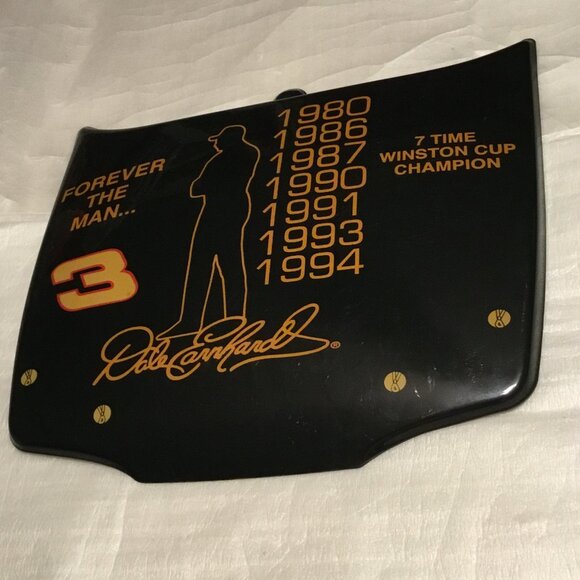 NASCAR- Dale Earnhardt plastic Race Car Hood- - 7 Time Winston Cup Champion- - Picture 9 of 12